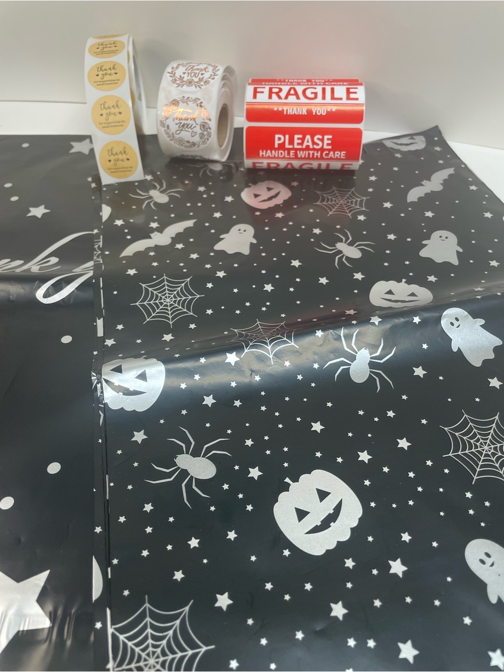 Halloween Poly Mailers Bundle 15 Poly Mailers 10X13